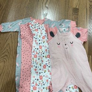 Lot of 4 Cotton Pajamas